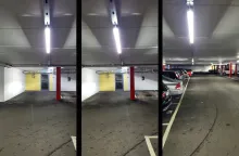 Kvarteret Mars parkeringsgarage - belysningsbild